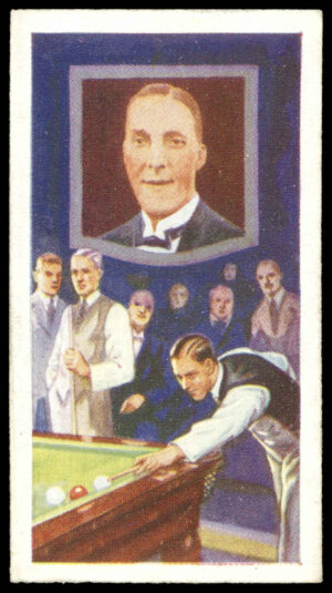Pattreiouex - 'Celebrities in Sport' (c1930) - T. Newman (Billiards)