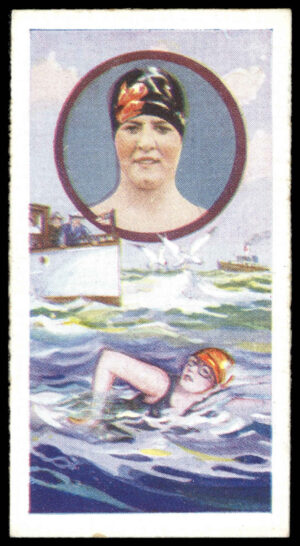 Pattreiouex - 'Celebrities in Sport' (c1930) - Miss G. Ederle (Swimming) Pattreiouex - 'Celebrities in Sport' (c1930) - Miss G. Ederle (Swimming)