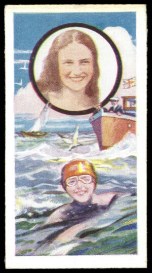 Pattreiouex - 'Celebrities in Sport' (c1930) - Mis M. Gleitze (Swimming)
