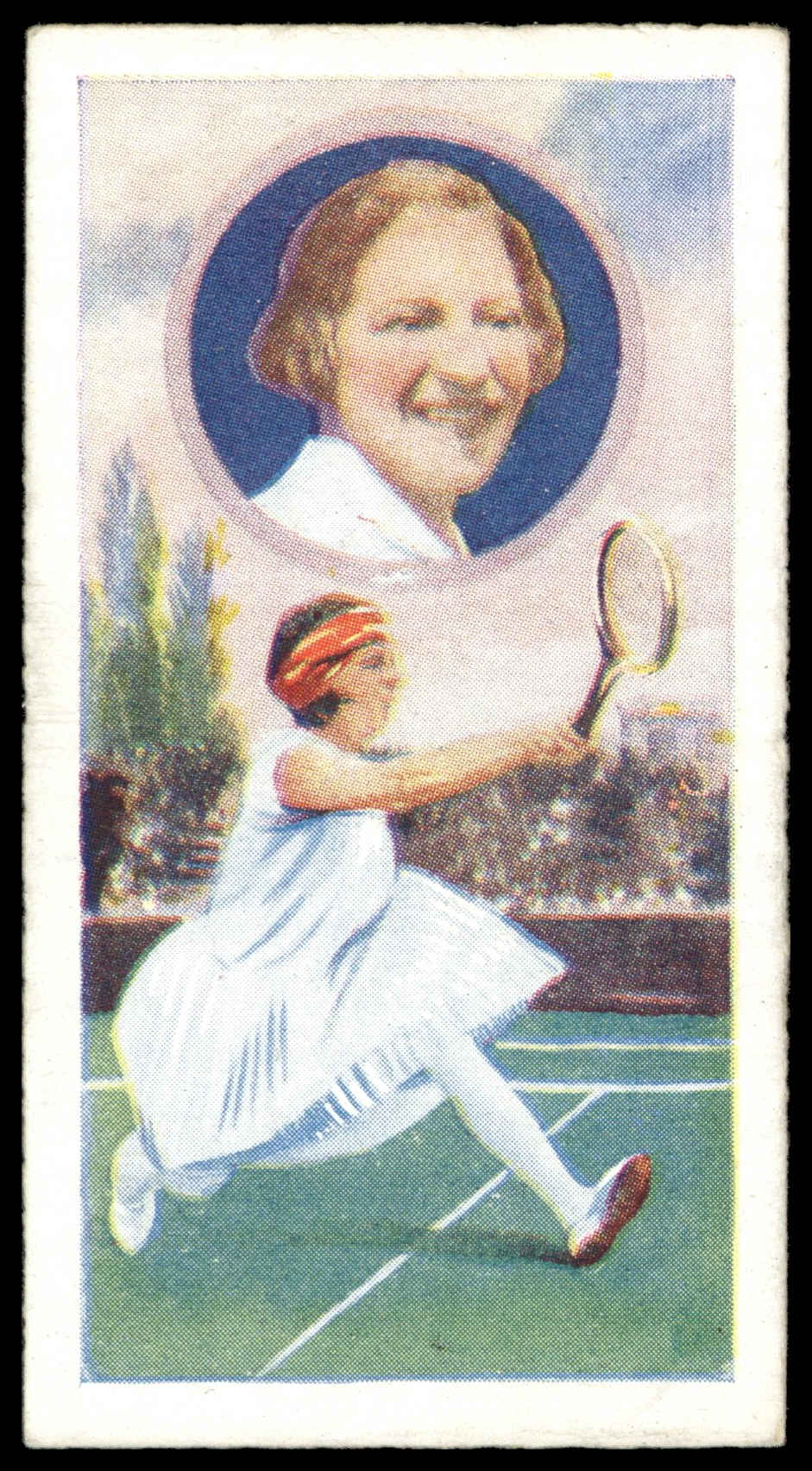 Pattreiouex - 'Celebrities in Sport' (c1930) - Mdlle. S. Lenglen (Tennis) Pattreiouex - 'Celebrities in Sport' (c1930) - Mdlle. S. Lenglen (Tennis)