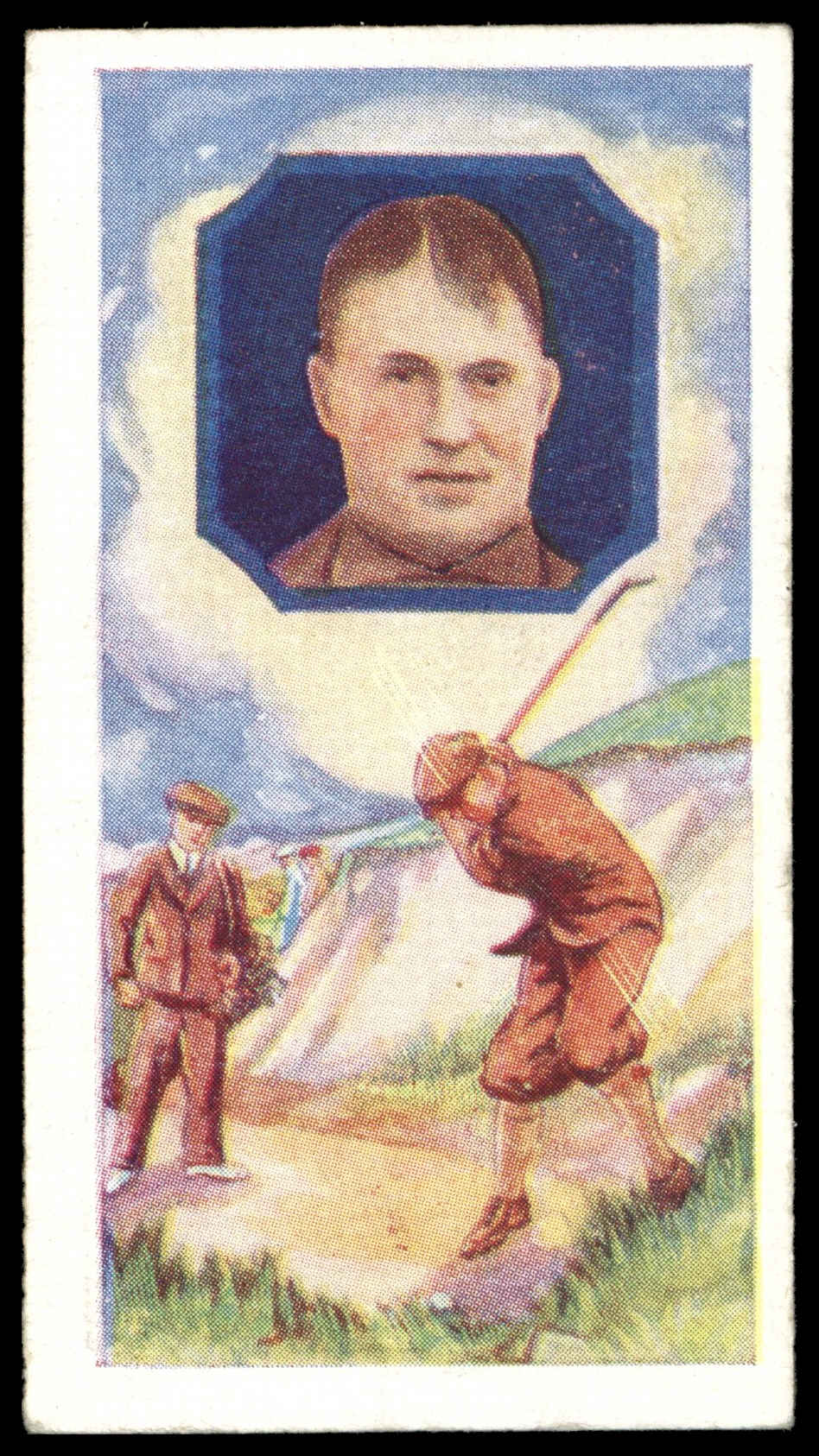 Pattreiouex - 'Celebrities in Sport' (c1930) - Bobby Jones (Golf) **PSA4** Pattreiouex - 'Celebrities in Sport' (c1930) - Bobby Jones (Golf) **PSA4**