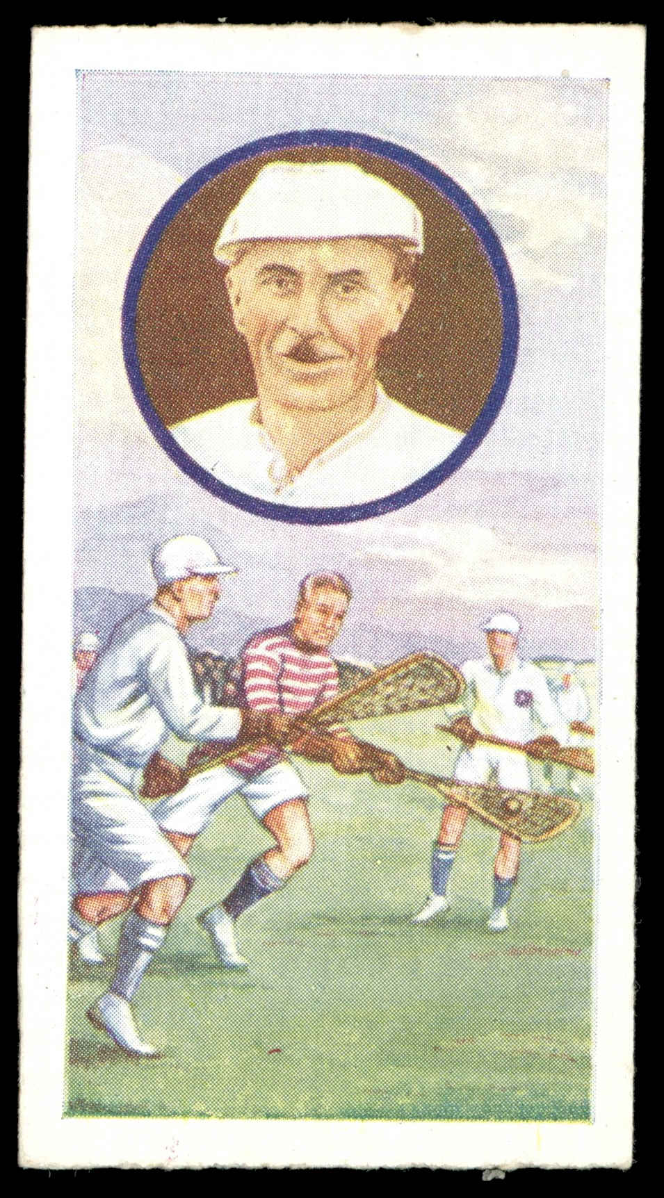 Pattreiouex - 'Celebrities in Sport' (c1930) - A.J.C. Balkwill (Lacrosse) Pattreiouex - 'Celebrities in Sport' (c1930) - A.J.C. Balkwill (Lacrosse)