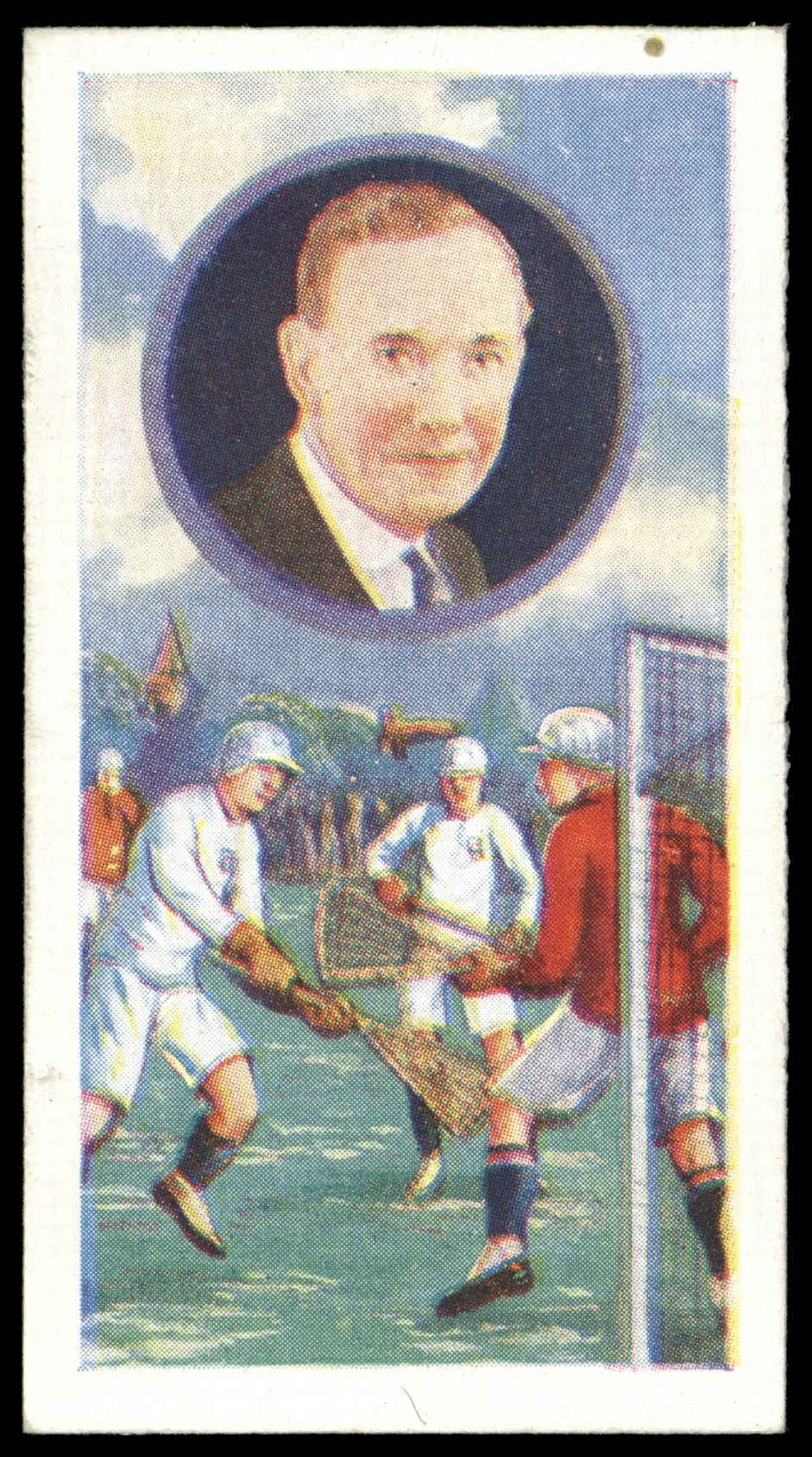Pattreiouex - 'Celebrities in Sport' (c1930) - F.S. Helme (Lacrosse) Pattreiouex - 'Celebrities in Sport' (c1930) - F.S. Helme (Lacrosse)