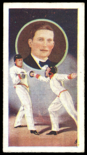 Pattreiouex - 'Celebrities in Sport' (c1930) - Majoe A.D. Pearce (Fencing)
