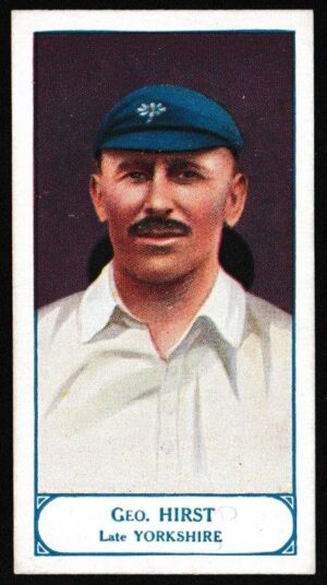 Pattreiouex - 'Cricketers Series' (1926) - Geo. Hirst (Yorkshire) Pattreiouex - 'Cricketers Series' (1926) - Geo. Hirst (Yorkshire)