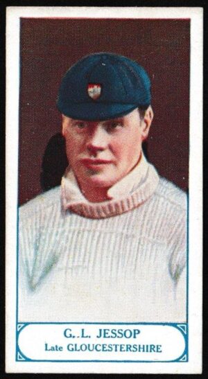 Pattreiouex - 'Cricketers Series' (1926) - G.L. Jessop (Gloucs) Pattreiouex - 'Cricketers Series' (1926) - G.L. Jessop (Gloucs)