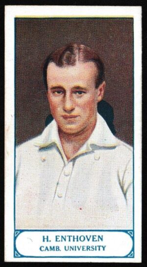 Pattreiouex - 'Cricketers Series' (1926) - H. Enthoven (Cambs. Uni)