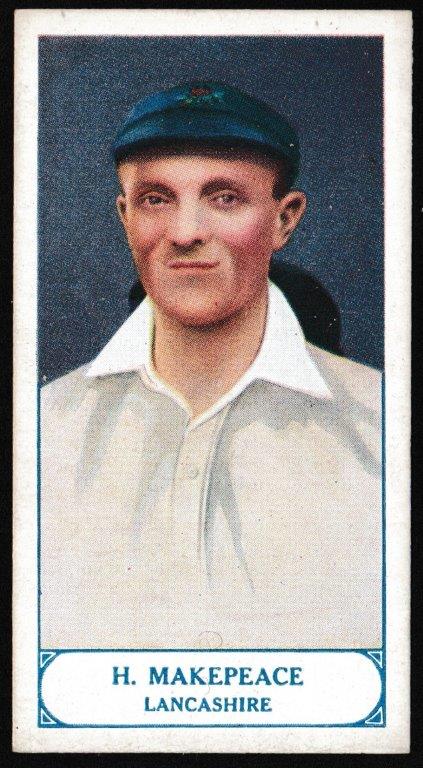 Pattreiouex - 'Cricketers Series' (1926) - H. Makepeace (Lancashire) Pattreiouex - 'Cricketers Series' (1926) - H. Makepeace (Lancashire)