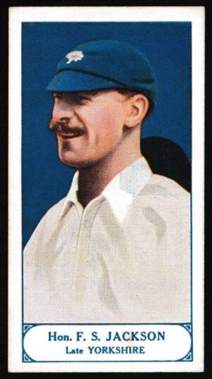 Pattreiouex - 'Cricketers Series' (1926) - Hon. F.S. Jackson (Yorkshire) Pattreiouex - 'Cricketers Series' (1926) - Hon. F.S. Jackson (Yorkshire)
