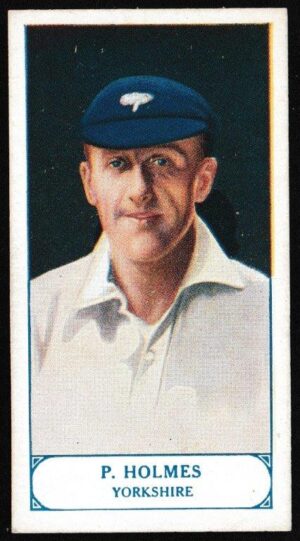 Pattreiouex - 'Cricketers Series' (1926) - P. Holmes (Yorkshire) Pattreiouex - 'Cricketers Series' (1926) - P. Holmes (Yorkshire)