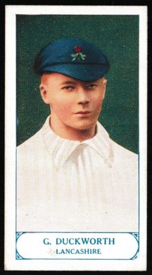 Pattreiouex - 'Cricketers Series' (1926) - G. Duckworth (Lancashire)