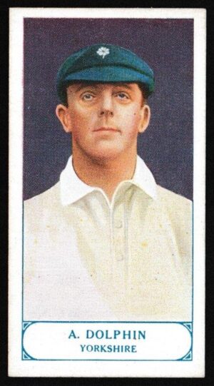 Pattreiouex - 'Cricketers Series' (1926) - A. Dolphin (Yorkshire) Pattreiouex - 'Cricketers Series' (1926) - A. Dolphin (Yorkshire)