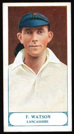 Pattreiouex - 'Cricketers Series' (1926) - F. Watson (Lancashire)