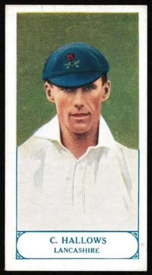 Pattreiouex - 'Cricketers Series' (1926) - C. Hallows (Lancashire)