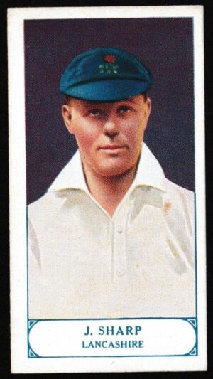 Pattreiouex - 'Cricketers Series' (1926) - J. Sharp (Lancashire)