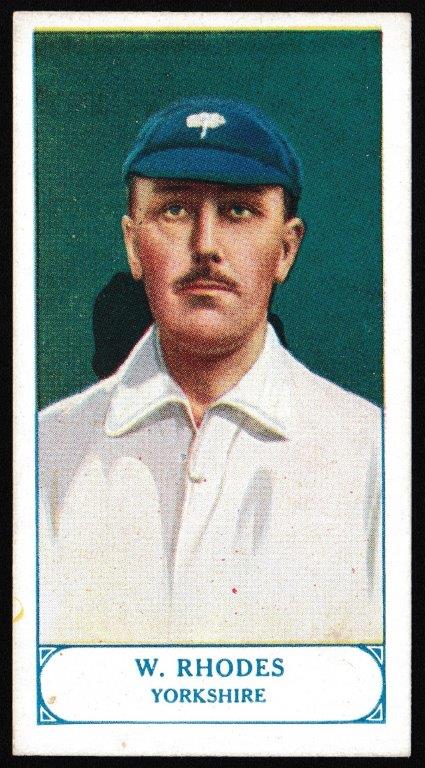 Pattreiouex - 'Cricketers Series' (1926) - W. Rhodes (Yorkshire) Pattreiouex - 'Cricketers Series' (1926) - W. Rhodes (Yorkshire)