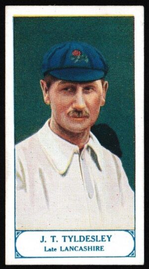 Pattreiouex - 'Cricketers Series' (1926) - J.T. Tyldesley (Lancashire)