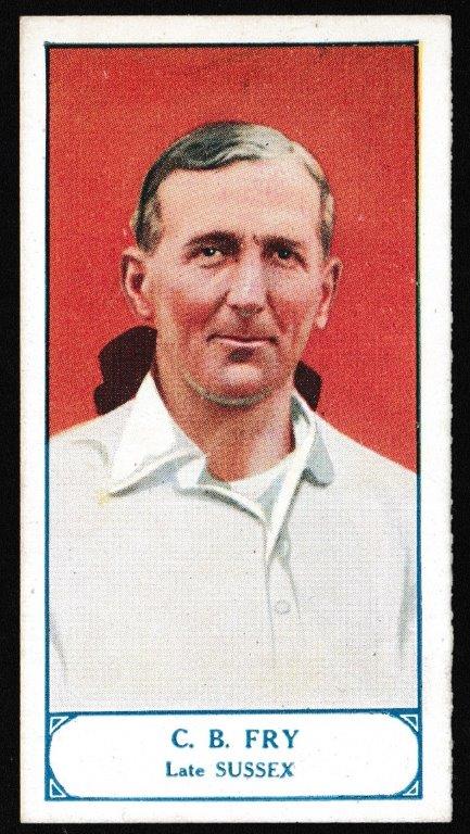 Pattreiouex - 'Cricketers Series' (1926) - C.B. Fry (Sussex) Pattreiouex - 'Cricketers Series' (1926) - C.B. Fry (Sussex)