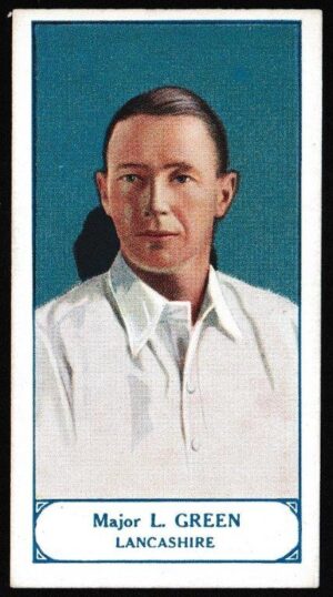 Pattreiouex - 'Cricketers Series' (1926) - Major L. Green (Lancashire)
