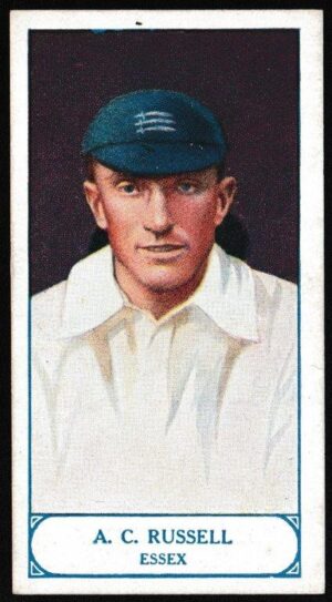 Pattreiouex - 'Cricketers Series' (1926) - A.C. Russell (Essex)