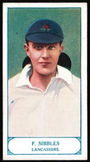 Pattreiouex - 'Cricketers Series' (1926) - F. Sibbles (Lancashire)