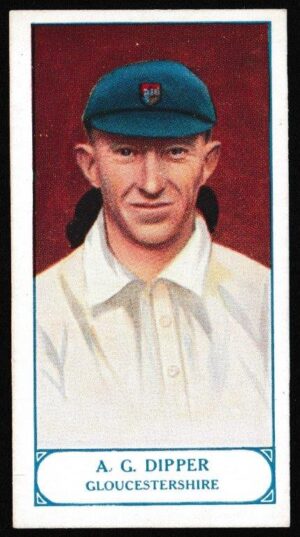 Pattreiouex - 'Cricketers Series' (1926) - A.G. Dipper (Gloucs)