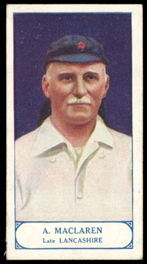 Pattreiouex - 'Cricketers Series' (1926) - A. MacLaren (Lancashire)