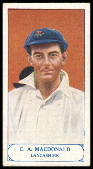 Pattreiouex - 'Cricketers Series' (1926) - E.A. MacDonald (Yorkshire)