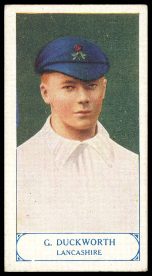 Pattreiouex - 'Cricketers Series' (1926) - G. Duckworth (Lancashire)