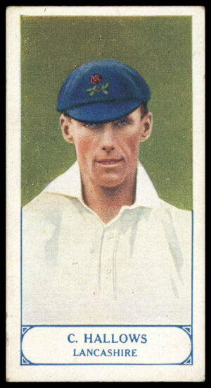 Pattreiouex - 'Cricketers Series' (1926) - C. Hallows (Lancashire)