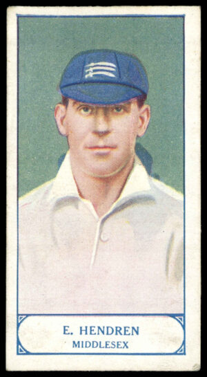 Pattreiouex - 'Cricketers Series' (1926) - E. Hendren (Middlesex)