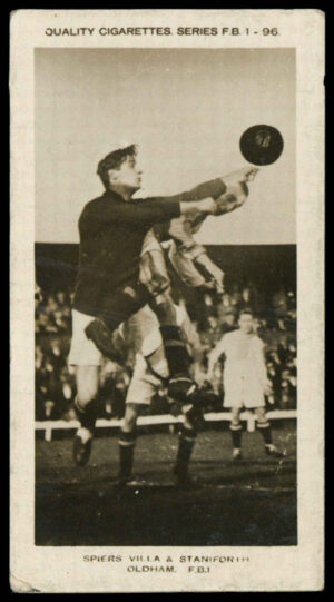 Pattreiouex - Spiers (Aston Villa) & Staniforth (Oldham Athletic) - 'Footballers (F.B.)' (1922)