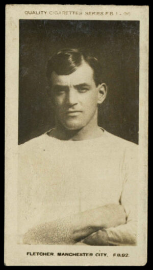 Pattreiouex - Fletcher (Manchester City) - 'Footballers (F.B.)' (1922) Pattreiouex - Fletcher (Manchester City) - 'Footballers (F.B.)' (1922)