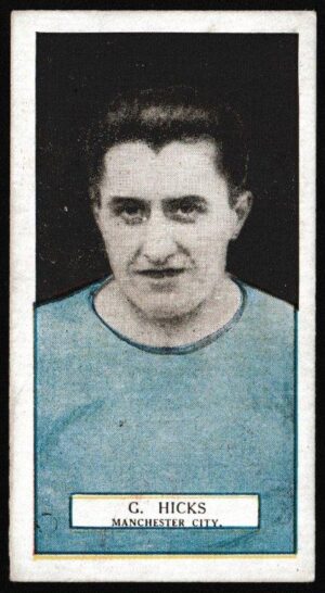 Pattreiouex - 'Footballers Series (Brown)' (1927) - G. Hicks (Manchester City)