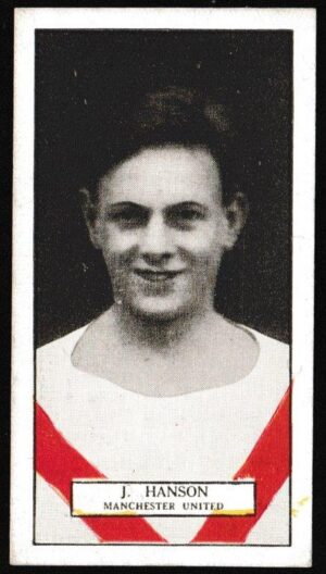 Pattreiouex - 'Footballers Series (Brown)' (1927) - J. Hanson (Manchester United)