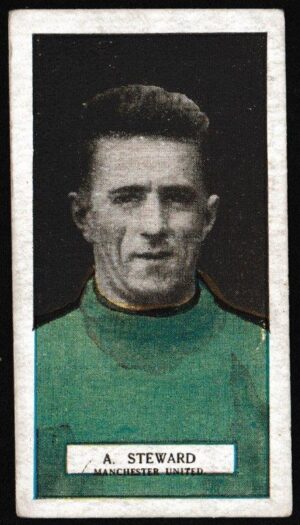 Pattreiouex - 'Footballers Series (Brown)' (1927) - A. Steward (Manchester United)