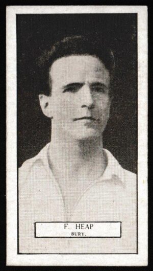 Pattreiouex - 'Footballers Series (Brown)' (1927) - F. Heap (Bury)