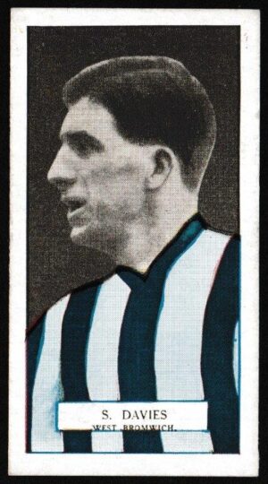 Pattreiouex - 'Footballers Series (Brown)' (1927) - S. Davies (West Brom)