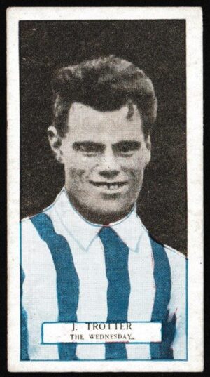 Pattreiouex - 'Footballers Series (Brown)' (1927) - J. Trotter (Sheffield Wednesday)