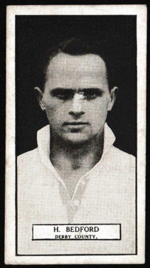 Pattreiouex - 'Footballers Series (Brown)' (1927) - H. Bedford (Derby County)