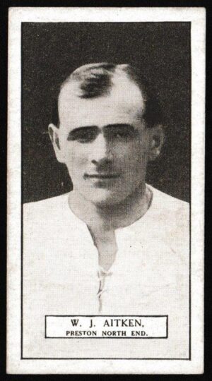 Pattreiouex - 'Footballers Series (Brown)' (1927) - W.J. Aitken (Preston North End)