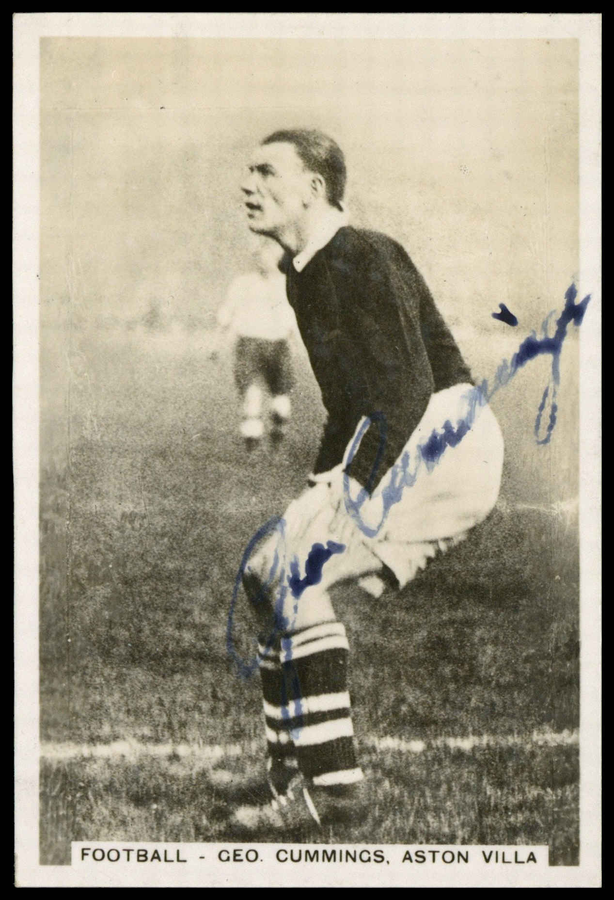 Pattreiouex - 'Sporting Events & Stars' **SIGNED** - Geo. Cummings (Aston Villa) (1935) Pattreiouex - 'Sporting Events & Stars' **SIGNED** - Geo. Cummings (Aston Villa) (1935)
