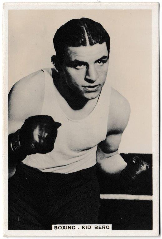 Pattreiouex - 'Sporting Events & Stars' (1935) - Card #10 - Kid Berg Pattreiouex - 'Sporting Events & Stars' (1935) - Card #10 - Kid Berg