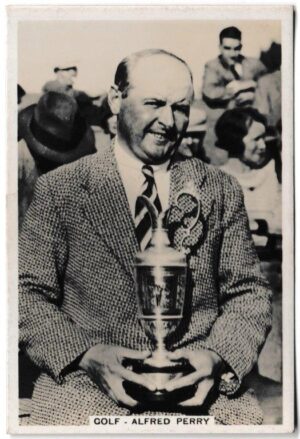Pattreiouex - 'Sporting Events & Stars' (1935) - Card #18 - Alfred Perry