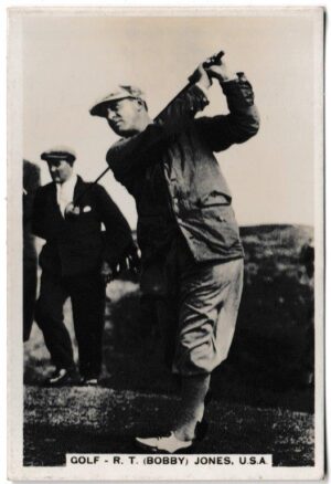 Pattreiouex - 'Sporting Events & Stars' (1935) - Card #19 - R.T. (Bobby Jones) USA