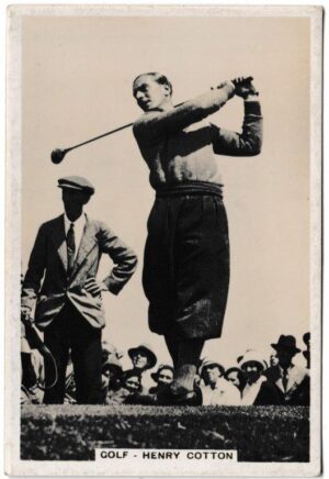Pattreiouex - 'Sporting Events & Stars' (1935) - Card #20 - Henry Cotton