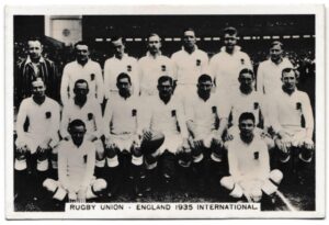 Pattreiouex - 'Sporting Events & Stars' (1935) - Card #24 - England 1935 International
