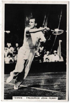 Pattreiouex - 'Sporting Events & Stars' (1935) - Card #41 - Frederick John Perry
