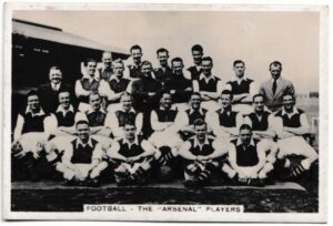Pattreiouex - 'Sporting Events & Stars' (1935) - Card #58 - The Arsenal Players