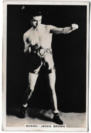 Pattreiouex - 'Sporting Events & Stars' (1935) - Card #7 - Jackie Brown